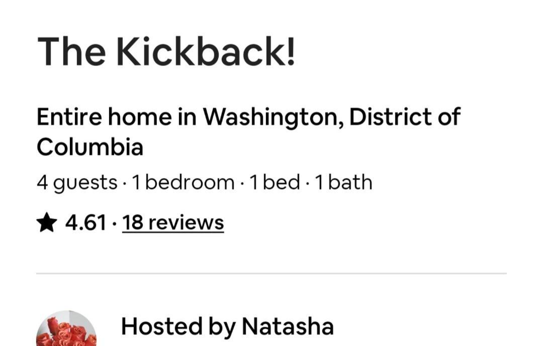 The Kickback! * Washington